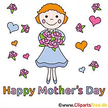 Clipart del día de la madre