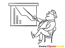 Aktienchart Clipart, Bild, Zeichnung, Cartoon