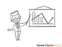 Aufschwung  Clipart, Bild, Zeichnung, Cartoon