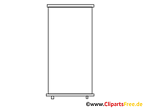 Banner Clipart, Bild, Zeichnung