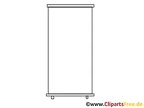 Banner Clipart, Bild, Zeichnung