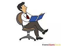 Bilder zur Arbeit - Mann im Sessel