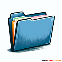 Aktenordner Clipart - Bilder zum Thema Bürobedarf