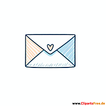 Briefumschlag Clipart - Bilder zum Thema Bürobedarf