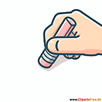 Radiergummi Clip Art - Bilder zum Thema Bürobedarf