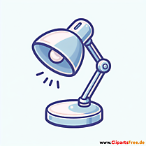 Schreibtischlampe Clipart - Bilder zum Thema Bürobedarf