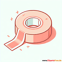 Tesafilm Clipart - Bilder zum Thema Bürobedarf