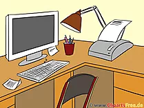 Clip Art Work Place