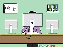 Clipart Grafiken für Büro