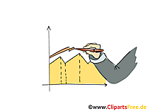 Entwicklung von Verkäufen Grafik Clipart, Bild