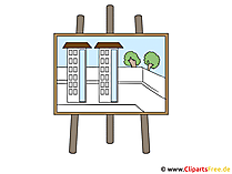 Flip-Chart Bild-Clipart