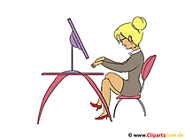 Frau Bild - Clipart