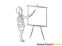 Geschaeftsfrau Clipart, Bild, Zeichnung, Grafik
