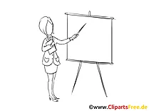 Geschaeftsfrau Clipart, Bild, Zeichnung, Grafik