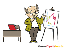 Geschaeftsfuehrer Bild, Clipart, Grafik, Cartoon, Illustration