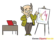 Geschaeftsfuehrer Bild, Clipart, Grafik, Cartoon, Illustration