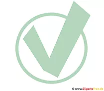 Grünen Häkchen Clip Art