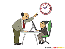Arbeitszeit Office Cliparts