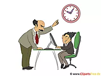 Arbeitszeit Office Cliparts