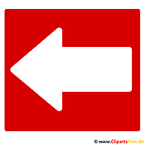 Piktogramm Pfeil Links