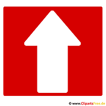 Piktogramm Pfeil Oben
