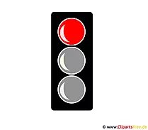 Rote Ampel Clipart