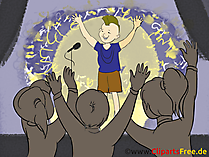 Superstar Clipart, Bild, Grafik, Cartoon gratis