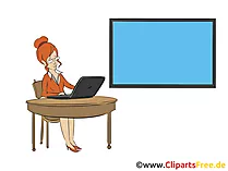 Trainer Bild, Clipart, Grafik, Cartoon, Illustration