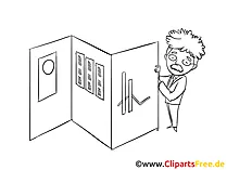 Unternehmer Clipart, Bild, Zeichnung, Cartoon