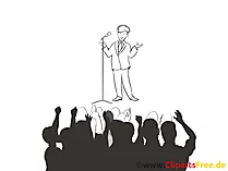 Vorstellung Bild, Clipart, Grafik, Cartoon, Illustration