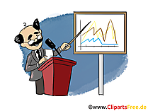 Vortrag Bild, Clipart, Grafik, Cartoon, Illustration