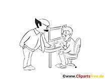 Webentwicklung, Developer, Software Ingineer Clipart, Bild