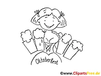 Bayern Illustrationen und Clipart zum Oktoberfest