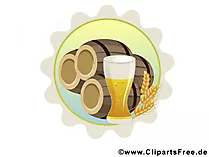 Bier Cliparts, Ilustrationen, Bilder
