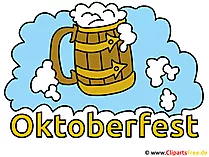 Bierkrug Clipart - Bild