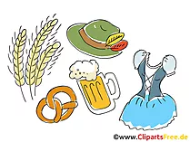 Oktoberfest Clipart, Image, Graphic, Illustration, Comic, Cartoon Free