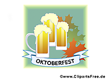 Szkło piwo na barze Oktoberfest free