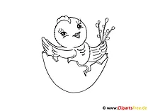 Images de Pâques à colorier et imprimer