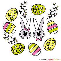 Clipart de Pâques