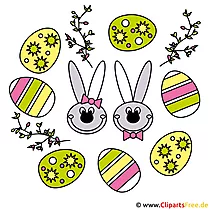 Clipart de Pâques
