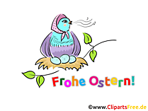 Digitale Grusskarte zu Ostern