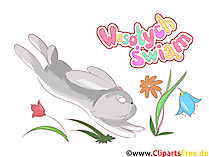 Osterhase Clipart auf Polnisch
