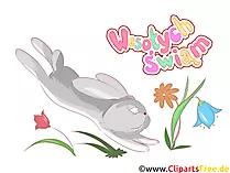 Osterhase Clipart auf Polnisch
