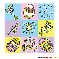 Frohe Ostern Bilder, Grafiken, eCards, Cartoons, Comics