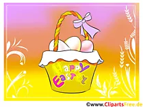 Glueckwunschkarte Froehliche Ostern