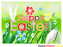 Ostergrusskarte Happy Easter