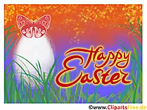 Postkarte Happy Easter