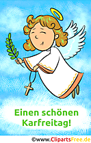 Glueckwunschkarte Karfreitag