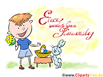 Gruesse Karsamstag Ostersamstag Karten