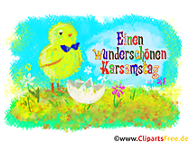 Ostergruesse und Oster E Cards zum Karsamstag